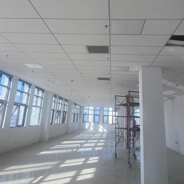 60X60 Roof Ceiling Mineral Fiber Board Acoustic Mineral Fiber False Ceiling ISO9001