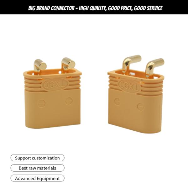 TX90 Angled PCB Panel Mount Connector Male And Female Aircraft Plug Connector