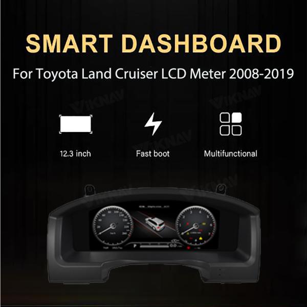 LCD цифровой приборный панель для Toyota Land Cruiser 2008-2019