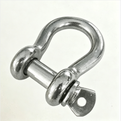 Forged Alloy Steel Bow Shackle Galvanized Bolt Type with Nut for Mining & Heavy Industry Lifting