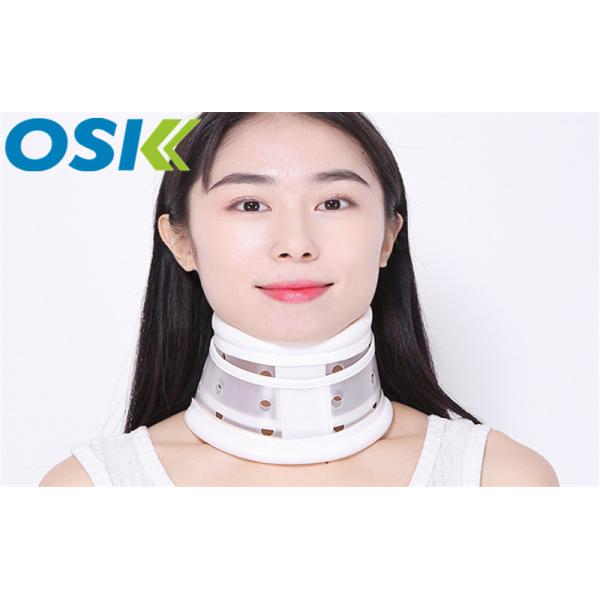 White / Skin Color Cervical Support Brace Foams Plastic Material CE Approved