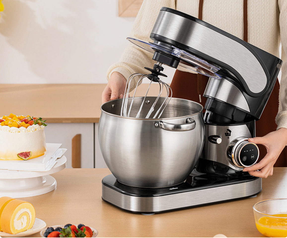 1500W 8.5L Multi-Function Stand Mixer with Stainless Steel Bowl