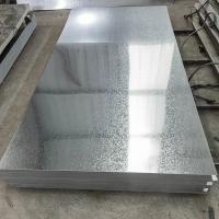 ASTM A653 Placa plana galvanizada Q195 Q235B Regular Spangle Anti-ferrugem para telhados
