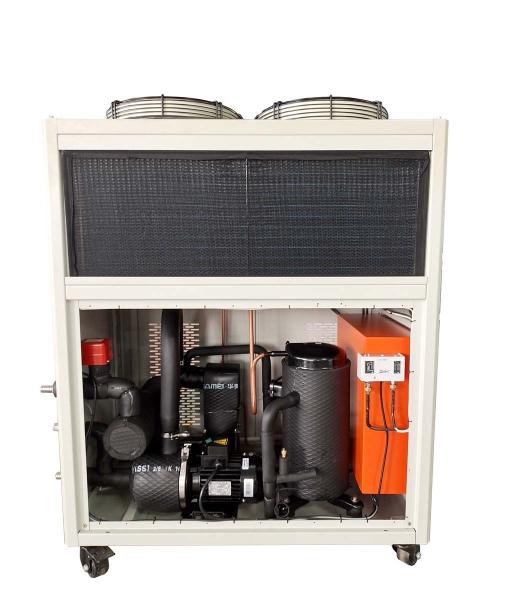 High And Low Temperature Circulation Pump Air Cooled 9.82KW Copper Tube Coil