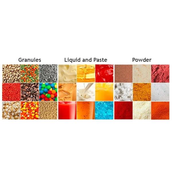 Machine de conditionnement remplissante liquide automatisée de sauce à lait 120pcs/Min