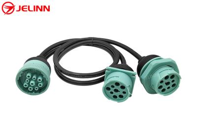 Deutsch 9 Pins J1939 Connector Male Female Split Y Cable