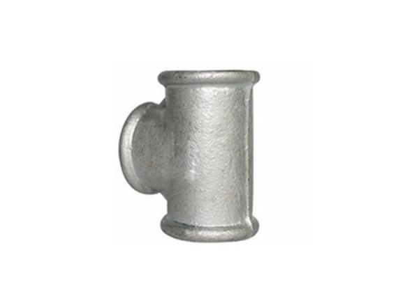 China Factory Malleable Iron Pipe Fittings Galvanized/ Black Tees