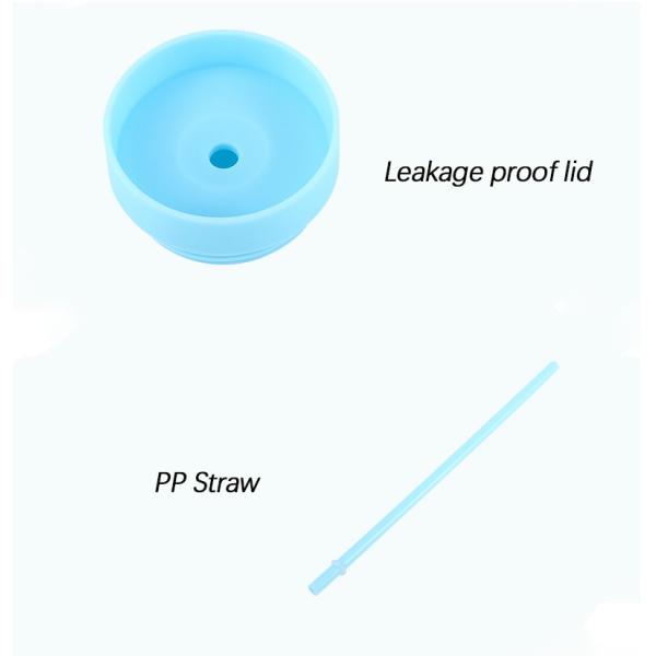 Skinny Double Insulated Plastic Water Bottle Rubber Paint 16oz Plastic Water Bottle Straight Sippy Cup With Splash Proof Lids Easy To Clean