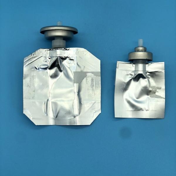 Sac en aérosol en plastique résistant à la pression sur soupape étanche à fuite avec une large plage de températures