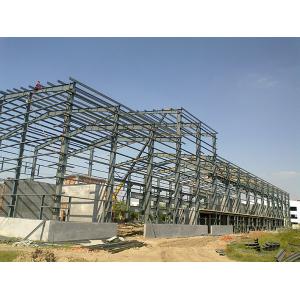 Lightweight Industrial Steel Buildings Q235 Q355B Steel Portal Frame Constructio