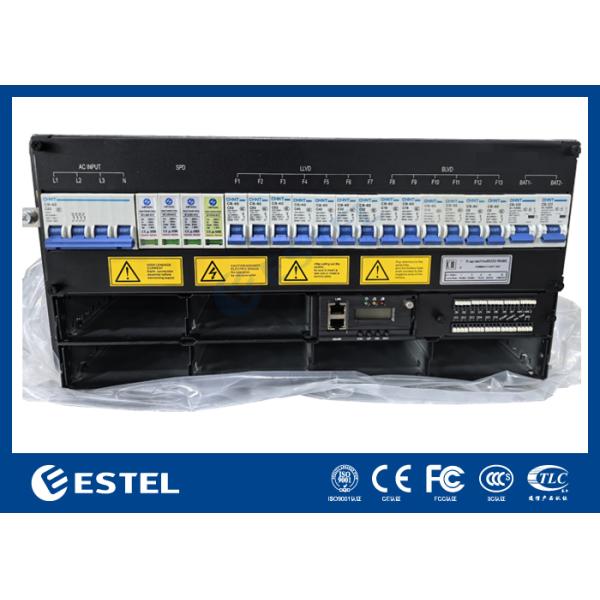 Outdoor Telecom Power Cabinet With 18kW Rectifier System With Options of Solar Power System