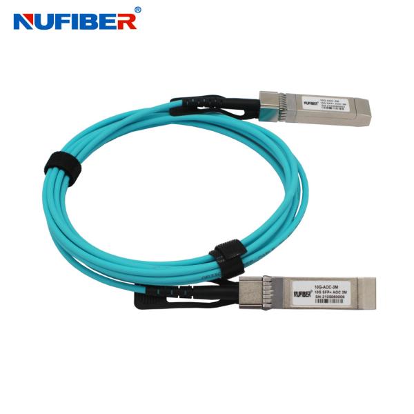10G SFP+ To SFP+ Active Optic Cable OM3 1m 2m 3m 5m 15m Compatible With Cisco