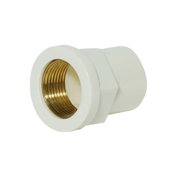 Pvc-U Copper Female Adapter Female Copper Thread Coupling Plastic Water Supply Fittings