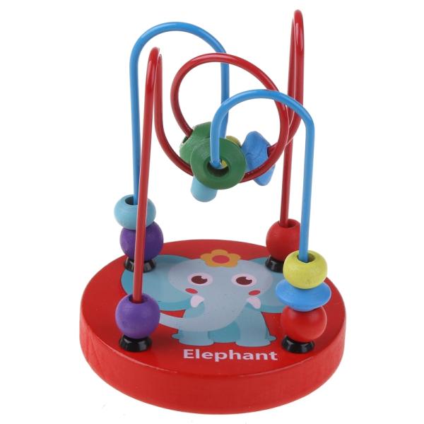 Игрушки Montessori деревянные для кругов ребенк деревянных отбортовывают русские горки лабиринта провода воспитательная древесина озадачивает игрушки младенца