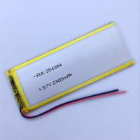 3.7V 2300mah Cellule de batterie au lithium polymère pour navigateur interphone