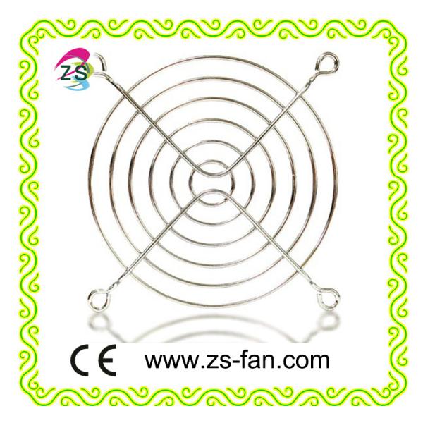 electric fan parts 90mm Chrome Metal Fan Grill for 9225 cooling fan