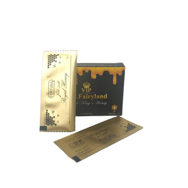 Paquet cru fait sur commande de bâton de boissons d'énergie de Honey Plastic Packaging Bag 10g 15g 20g