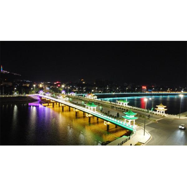 100W IP67 Waterproof SMD2835 LED Flood Light DMX512 Control System For Outdoor Lighting