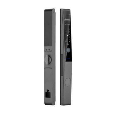 Thermal Break Alloy Door Fireproof New Rfid Hotel Electric Lock System Smart Door