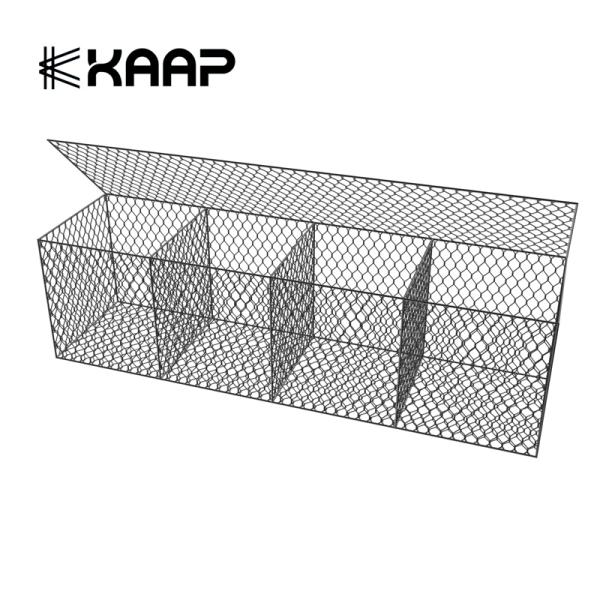2.7mm сплетенные корзины Gabion