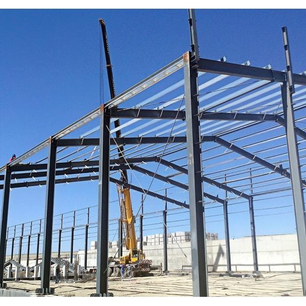 Custom Size Steel Structure With Mezzanine Floor For Office Storage Integrated Building