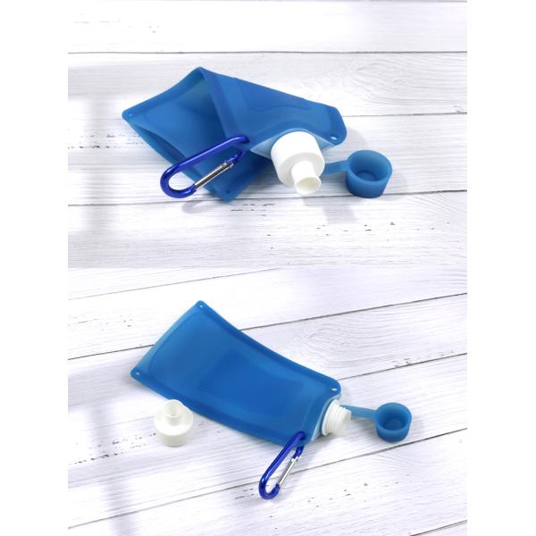 Anti Spill Silicone Expandable And Foldable Drinking Water Bottle