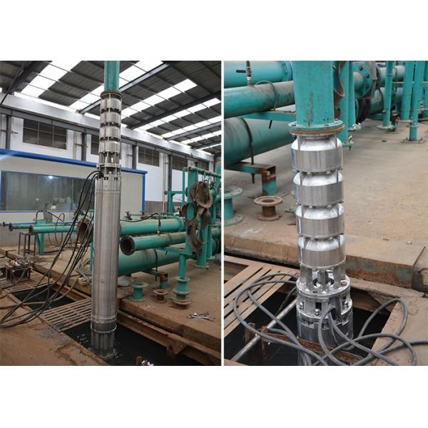 Industrial Deep Well Submersible Water Pump / Submersible Borehole Pump
