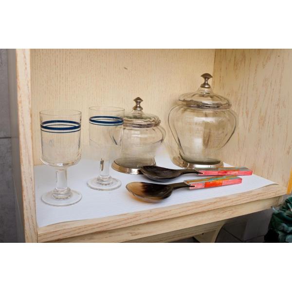 Alfombra de mesa plegable impermeable para el armario de la cocina el cajón del hogar almohadilla de plástico antideslizante