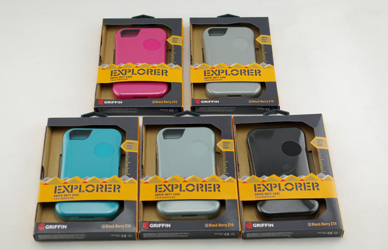 Anti Shock Cell Phone Silicone Case Survivor Explorer For Blackberry Z10