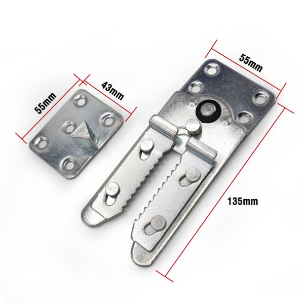 Furniture Buckle Combination Sofa Connection Fixing Buckle Triangular alligator Mouth Hinge Sofa Base Anti-displacement Fixer