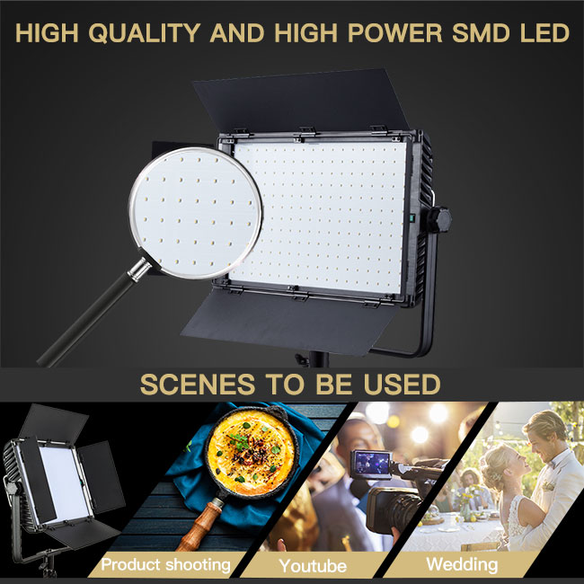 Фотография 100W 220V светов студии СИД Dimmable профессиональная для видеозаписи