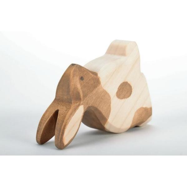 Finely Crafted Handmade Wooden Animals Wooden Goat Figurine Unique Showcasing