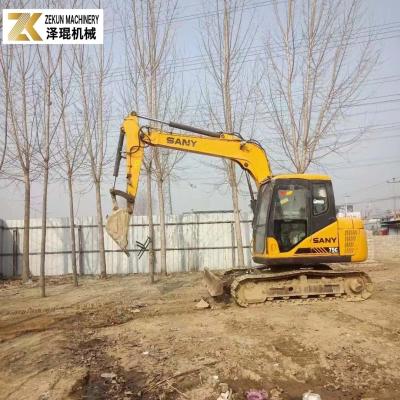 Excavadora original pintada 7T Sany 75 SY75C-9 SY75C PRO Escavação de segunda mão
