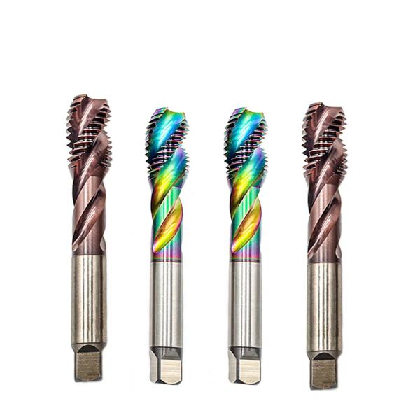 Hsse Spiral Fluted Tap M7 M8 M9 M10 M11 M12 Coating Machine Screw Thread Taps For Aluminum For Home