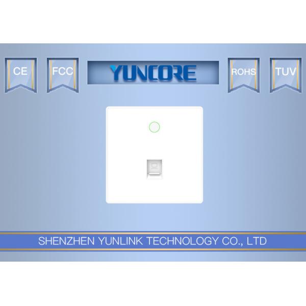 Dual Band 48V 802.3at In Wall Wireless Access Point Active PoE 11AC 750Mbps