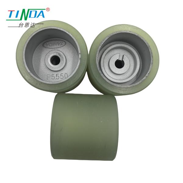Противоотносительность изнашиванию P5550K P2580K Колеса тягачи промышленные швейные машины Части тягачи роллеры резиновые колеса доставки