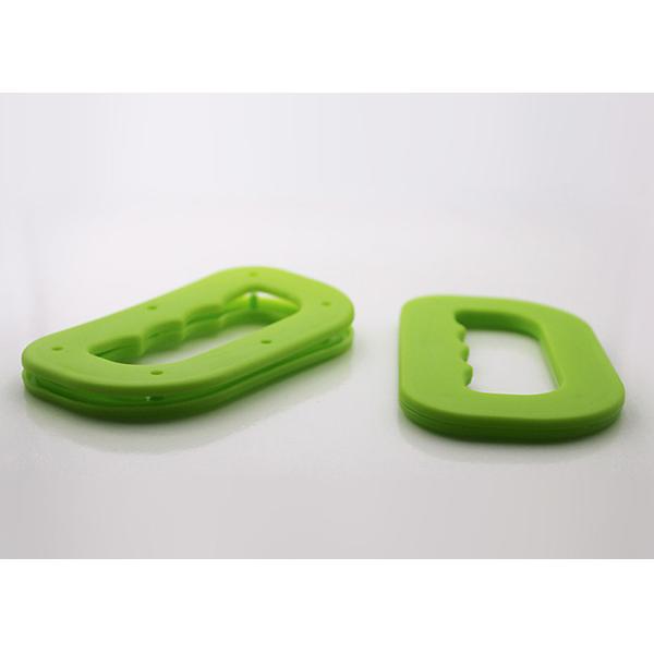 Красочные ручки полиэтиленового пакета качества еды/хозяйственная сумка носят ручку