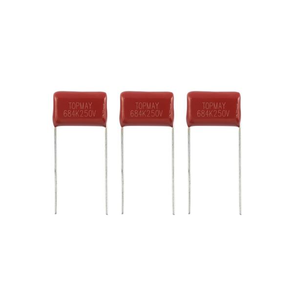 CBB21 Metallized Pp Film Capacitor MKP 684K250V For Filtering Circuits