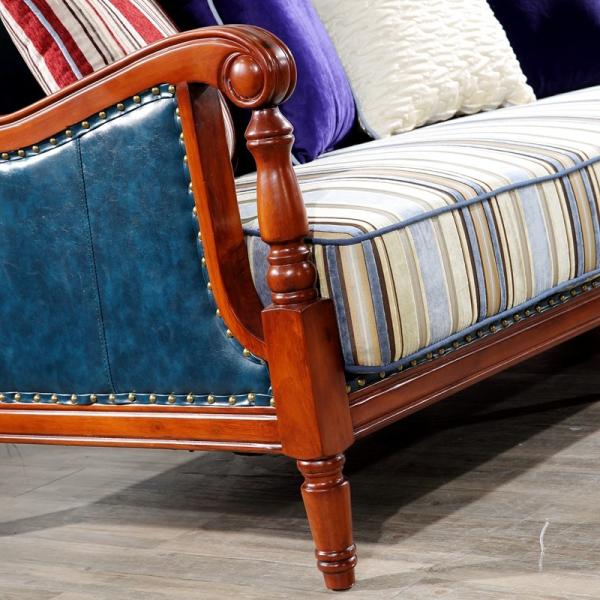 Latest European American Design Furniture Living Room Sets Leather Sofa Set Designs