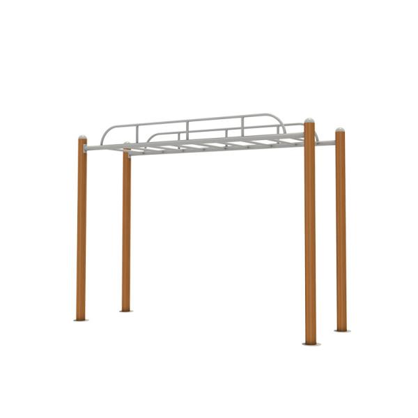 Модульное на открытом воздухе гальванизированное оборудование разминки пускает на открытом воздухе оборудование по трубам тренировки