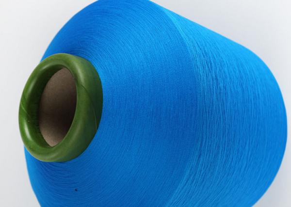 Fio do nylon 6, fio inteiramente tirado azul do nylon PA 6 100D/36F para fazer malha