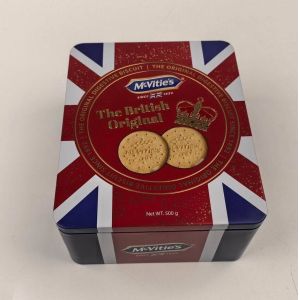 Eco-Friendly Heart Shaped Tin Box for Sustainable Cookie Gift Tins with Food-Grade Tinplate
