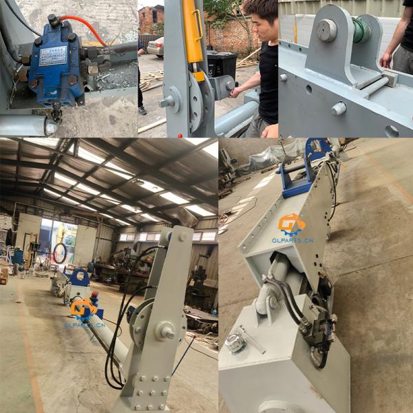 Hydraulic Cylinder Repair , Disassembly and Assembly Bench for Excavator , Construction Machinery