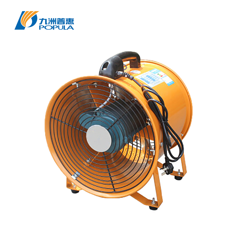 Lightweight Body Portable Blower Fan Hand Grip Stand Industrial Axial Fan Low Noise