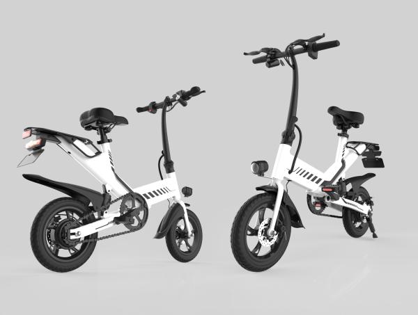 Portable Full Size Folding Electric Bike 36V 7.5AH Speed 25KM/H 350W Engine