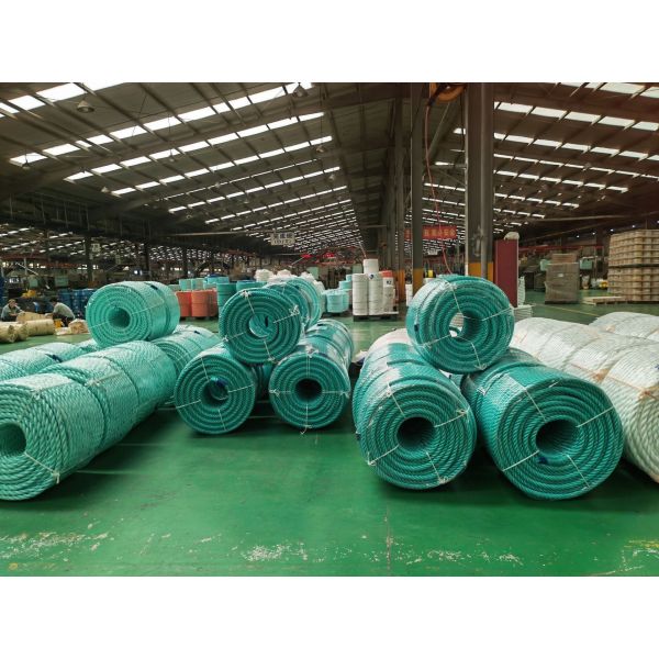 Customized Floating 3 Strand Polysteel Aquaculture /Fishery Rope With High MBL Made in Florescence