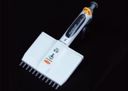 CE Certified Flexible 8 Channel Multichannel Pipette 0.5-300ul