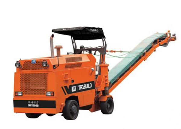 1.3M Cold Milling Machine , 15.8Ton Operating Weight Asphalt Road Milling Machine