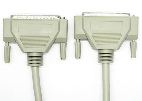 Flexible Parallel Printer Cable Tinned Copper Wire ABS Assembly Molding Type