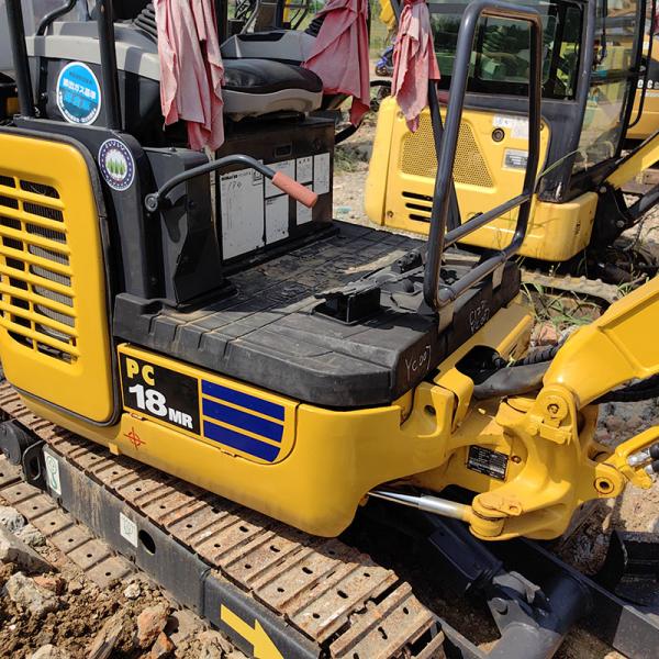 Mini Tipo Usado Komatsu Pc18MR Excavadora Excavadora 1.8Ton Motor Diesel